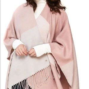 Soia & Kyo woven scarfigan with fringe